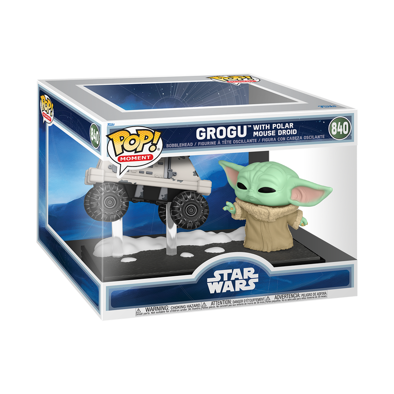 Funko POP! Grogu with Polar Mouse Droid (Moment)