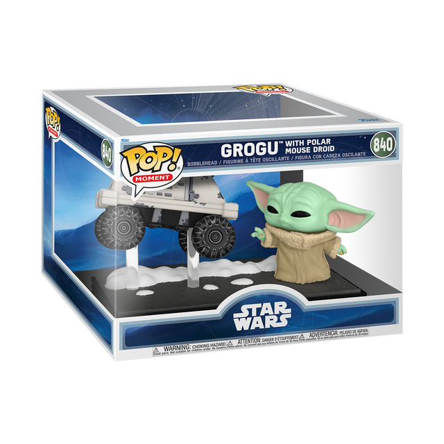 Funko POP! Grogu with Polar Mouse Droid (Moment) (Pre-Order)