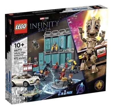 Baby Groot & Iron Man Infinity Saga Collection 2-in-1