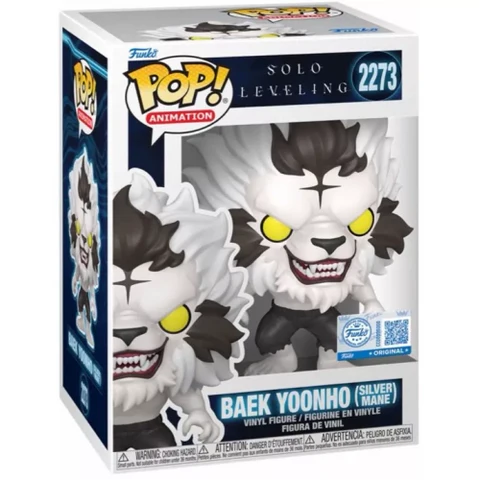 Funko POP! Baek Yoonho (Silver Mane) - Limited Edition Chalice Collectibles Exclusive