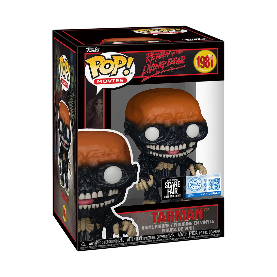 Funko POP! Tarman - Limited Edition Hot Topic 2026 Scare Fair Exclusive