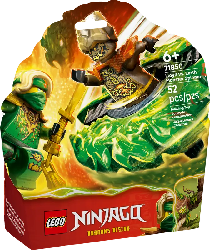 LEGO Lloyd vs. Earth Monster Spinner