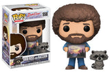 Bob Ross and Raccoon