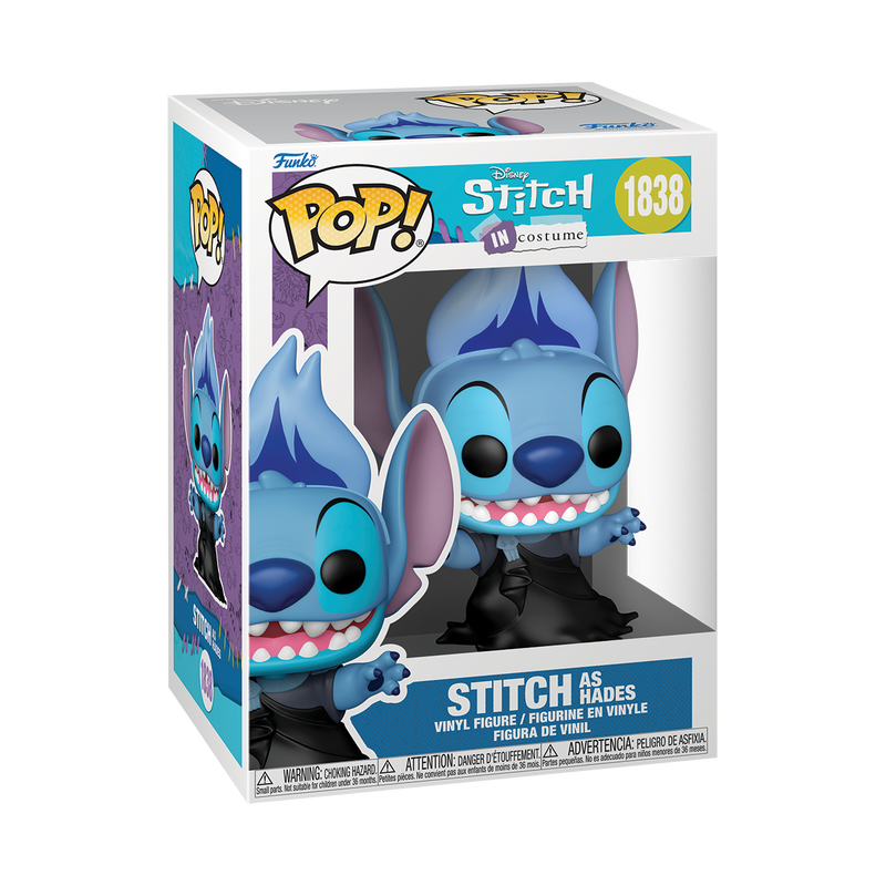 Funko POP! Stitch as Hades (Pre-Order) – Black Panther Collectables