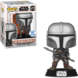 Funko POP! The Mandalorian with Beskar Staff - Limited Edition Funko Shop Exclusive