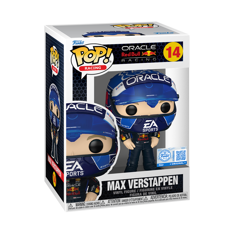 Funko POP! Max Verstappen with USA Helmet - Limited Edition Funko Shop Exclusive