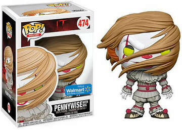 Funko POP! Pennywise with Wig (Yellow Eyes) - Limited Edition Walmart Exclusive