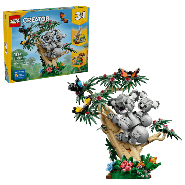 LEGO Wild Animals: Family of Koalas