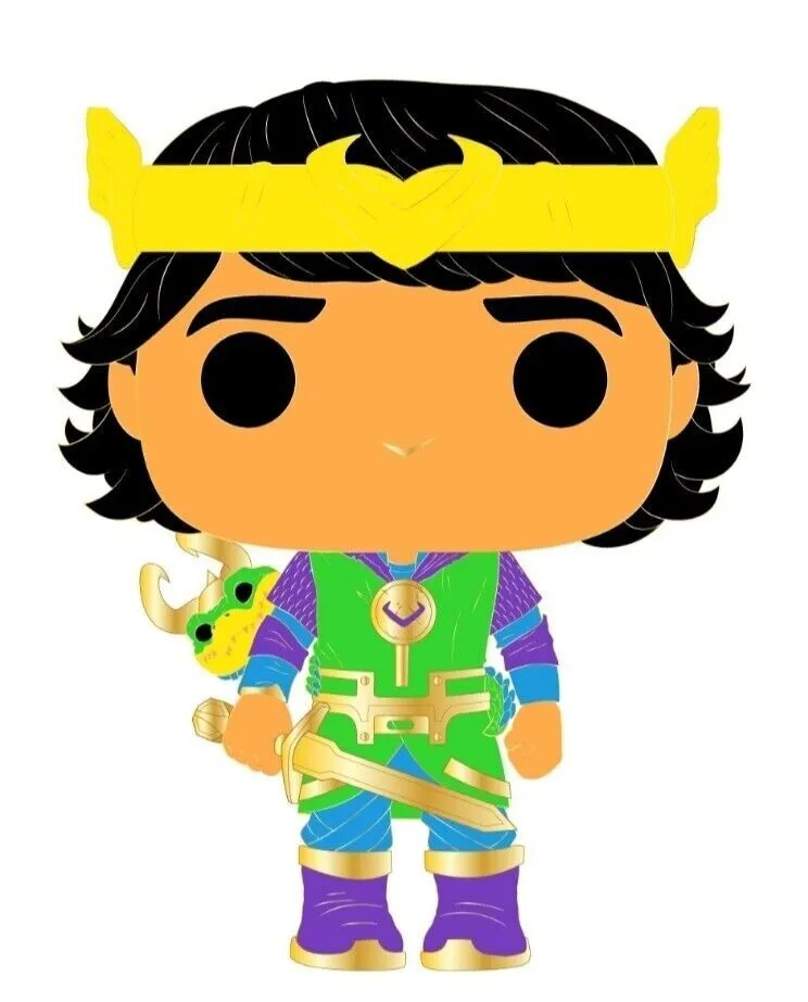 Funko POP! Kid Loki (Pin) (Black Light)