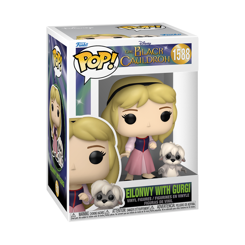Eilonwy with Gurgi