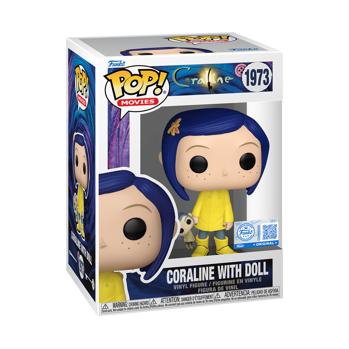 Funko POP! Coraline with Doll - Limited Edition GameStop Exclusive