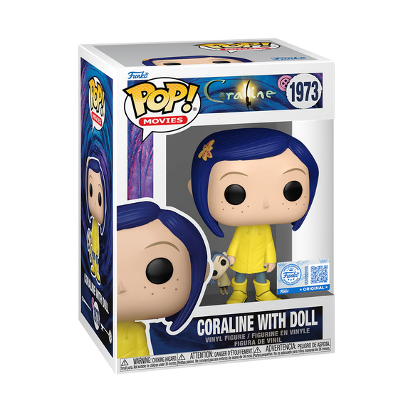 Funko POP! Coraline with Doll - Limited Edition GameStop Exclusive (Pre-Order)