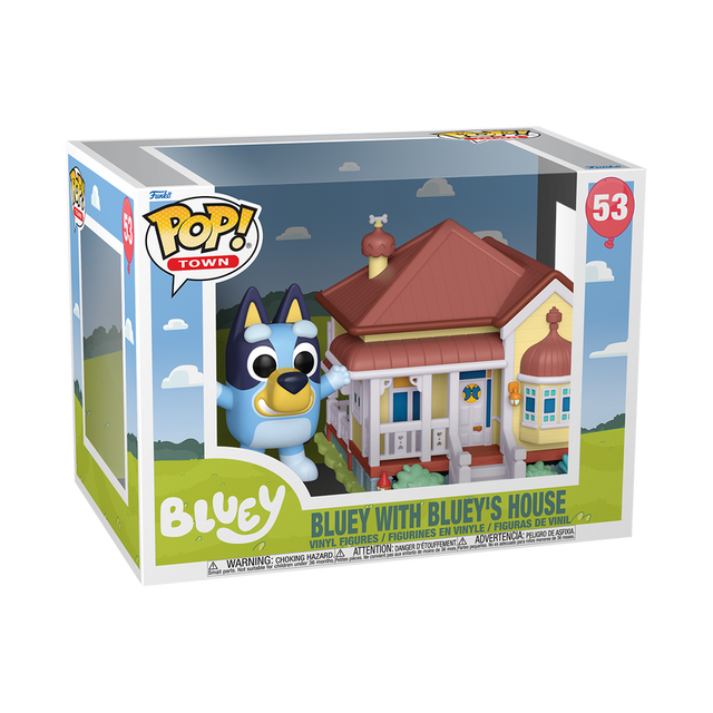 Funko POP! Bluey with Bluey's House (Town) (Pre-Order)