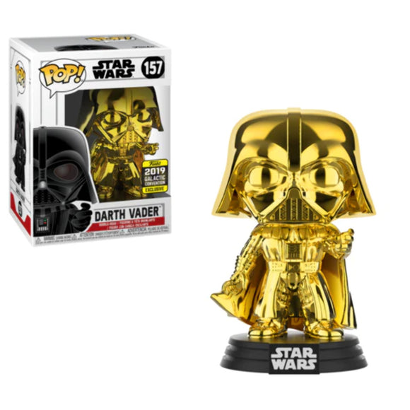 Darth Vader (Gold Chrome) - Limited Edition 2019 Galactic Convention Exclusive