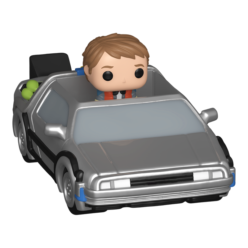 Bitty POP! Marty McFly and Time Machine