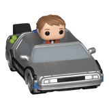 Bitty POP! Marty McFly and Time Machine