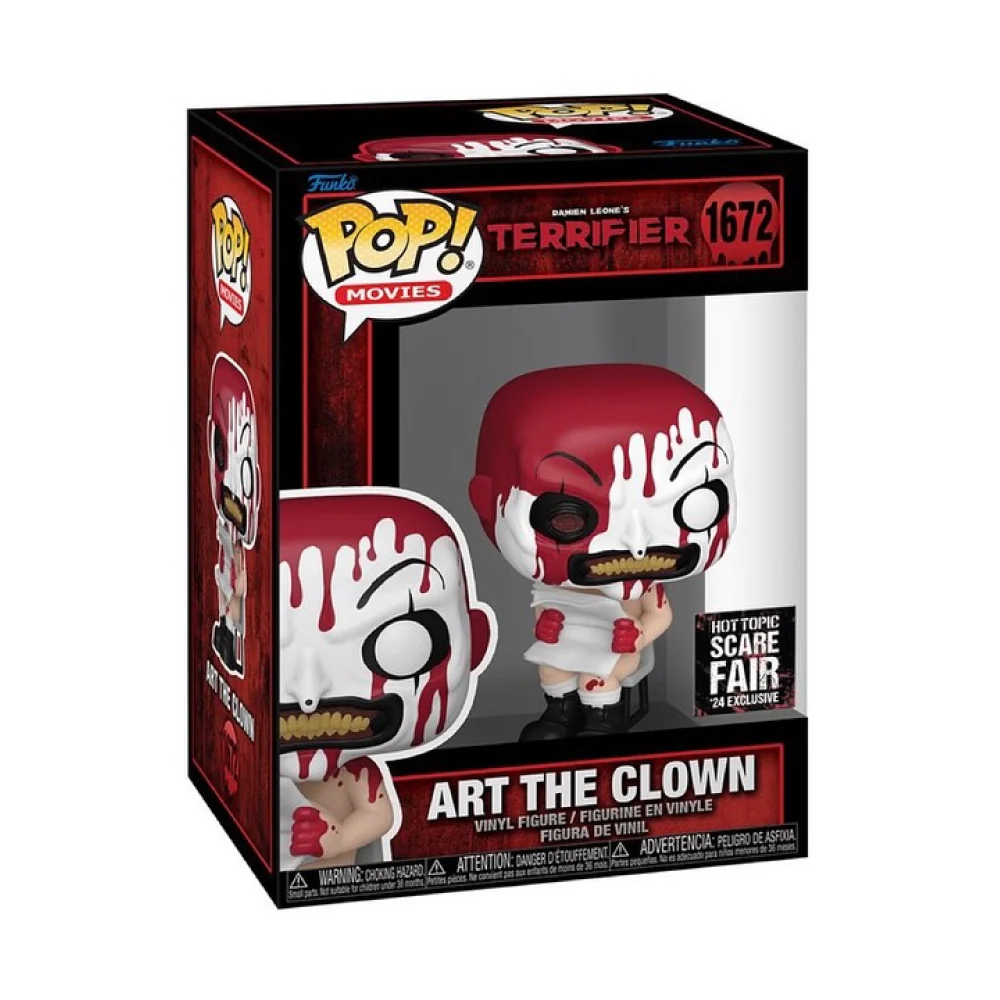 Funko POP! Art the Clown - Limited Edition Hot Topic 2024 Scare Fair Exclusive