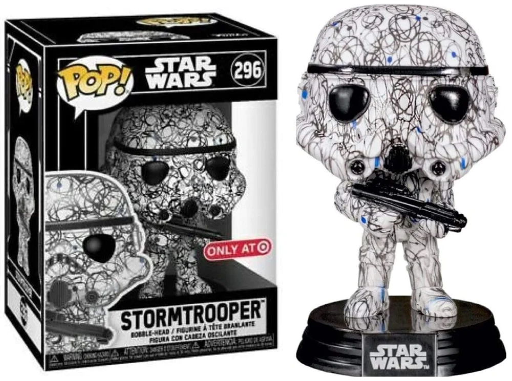 Funko POP! Stormtrooper (Art Series) - Limited Edition Special Edition Exclusive