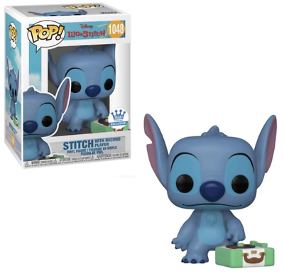 Stitch With Record Player - Limited Edition Funko Shop Exclusive