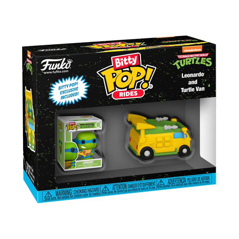 Bitty POP! Leonardo & Turtle Van