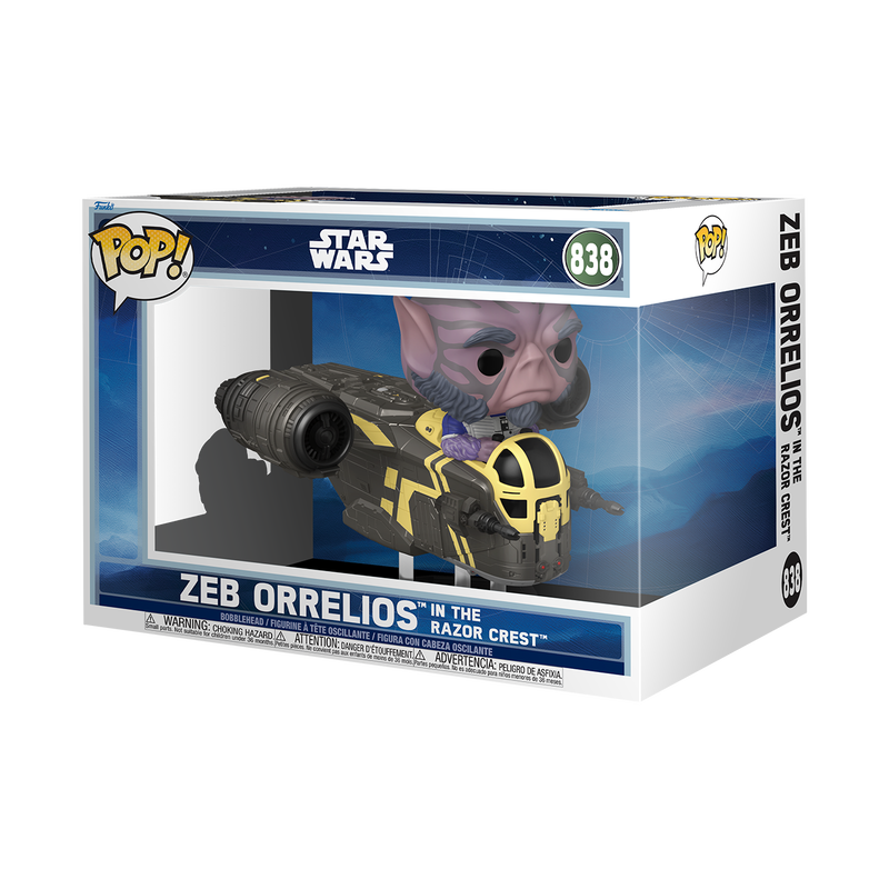 Funko POP! Zeb Orrelios in the Razor Crest (Rides)