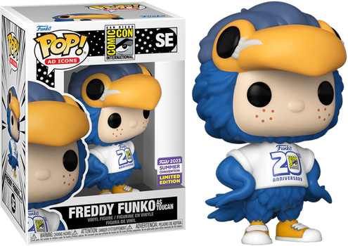 Freddy Funko As Toucan - Limited Edition 2023 SDCC Exclusive