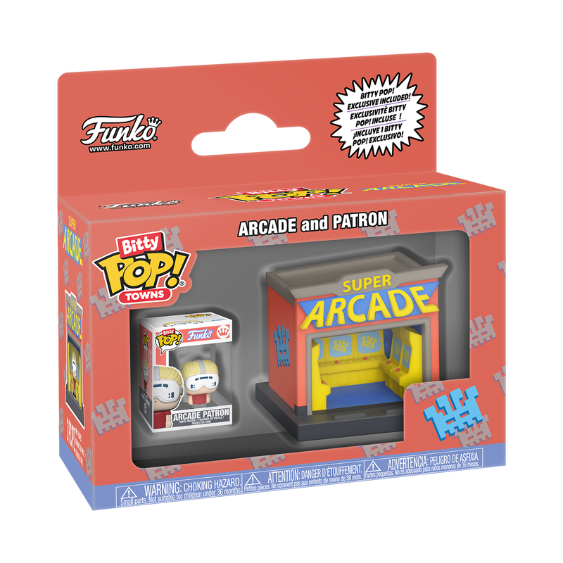 Bitty POP! Arcade and Patron