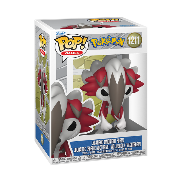 Funko POP! Lycanroc (Midnight Form) (Pre-Order)