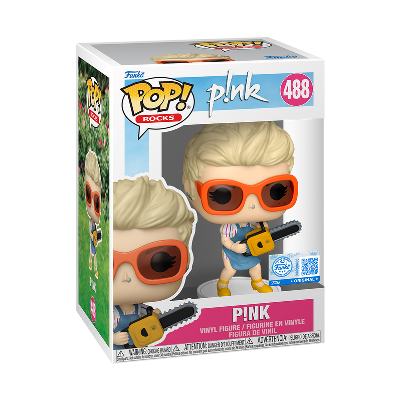 Funko POP! Pink with Chainsaw (So What) - Limited Edition Funko Shop Exclusive