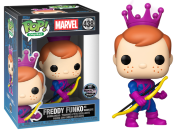 Funko POP! Freddy Funko as Hawkeye (Royalty L.E. 1188) - Limited Edition NFT Release