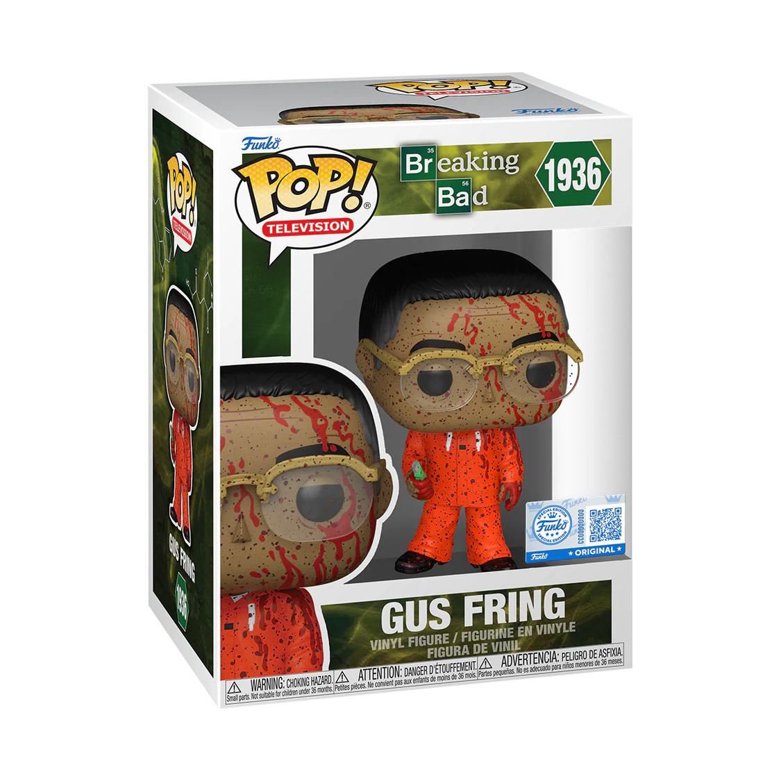 Funko POP! Gus Fring (Bloody) - Limited Edition Toy Temple Exclusive