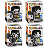 Funko POP! Kiss (Glow) Set of 4