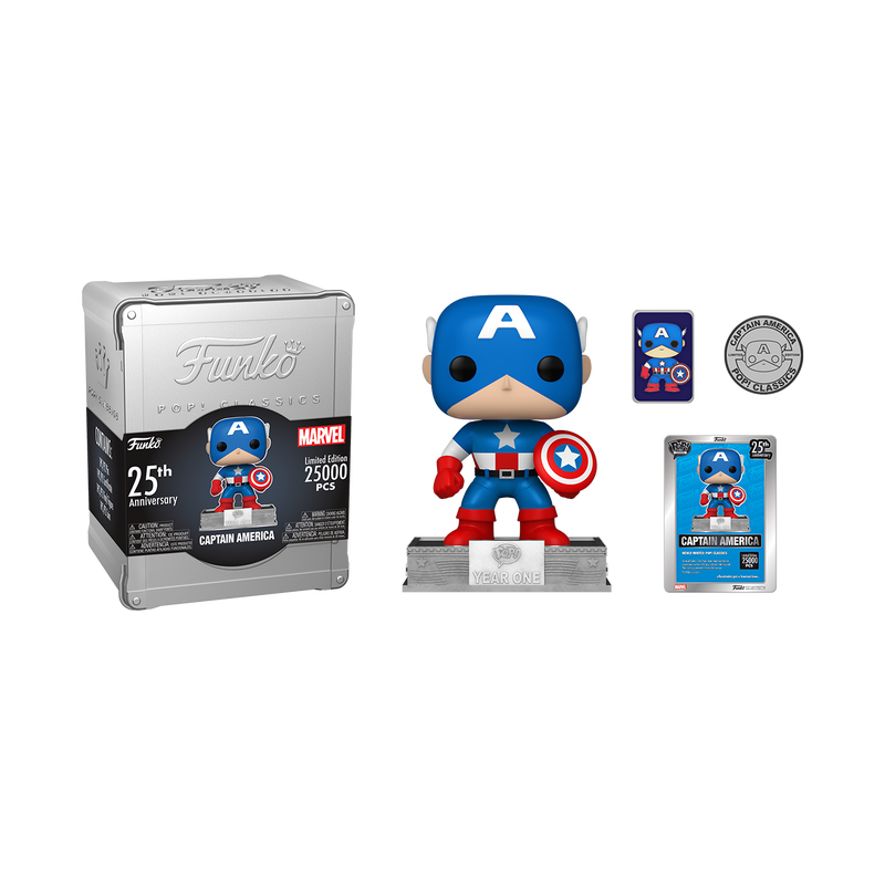 Funko POP! Captain America - Limited Edition 2023 NYCC Exclusive