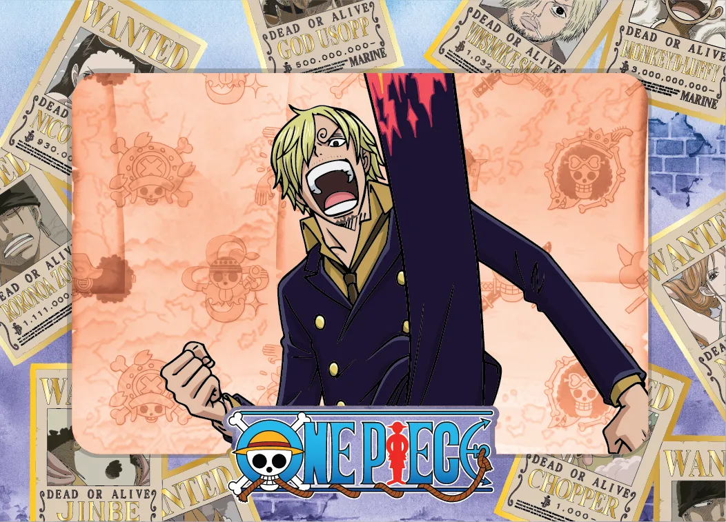 CYBERCEL's One Piece Series 01 features cel art cards