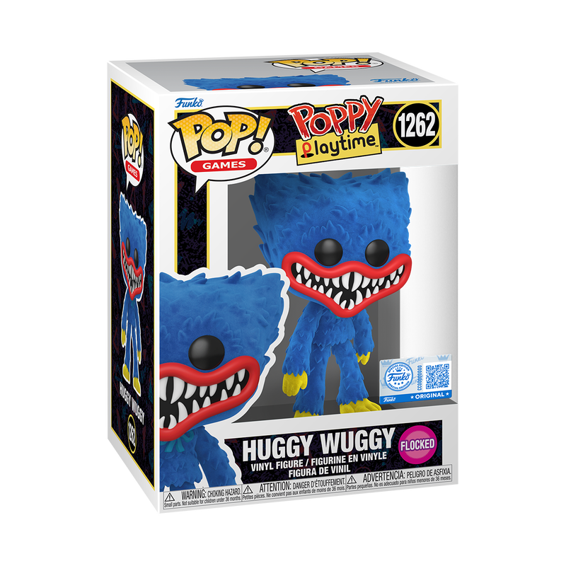 Funko POP! Huggy Wuggy (Flocked) - Limited Edition Hot Topic Exclusive