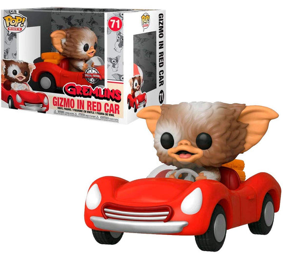 Gizmo In Red Car - Limited Edition Hot Topic Exclusive