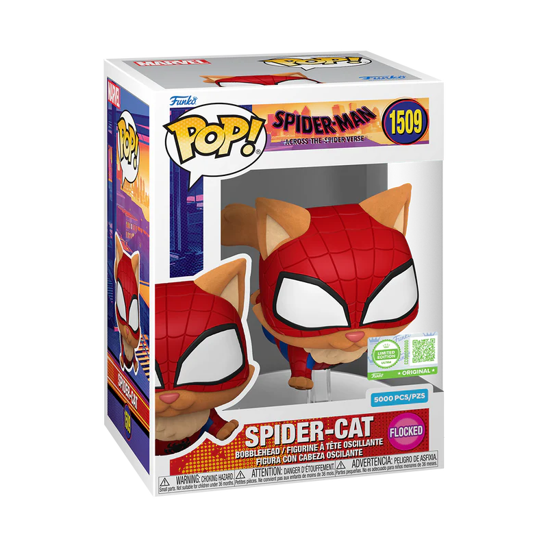 Funko POP! Spider-Cat (Flocked) (L.E. 5000) - Limited Edition Ultra
