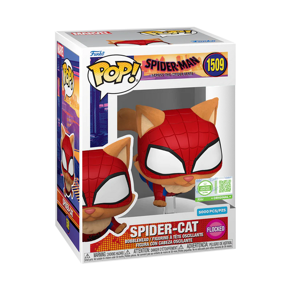 Funko POP! Spider-Cat (Flocked) (L.E. 5000) - Limited Edition Ultra