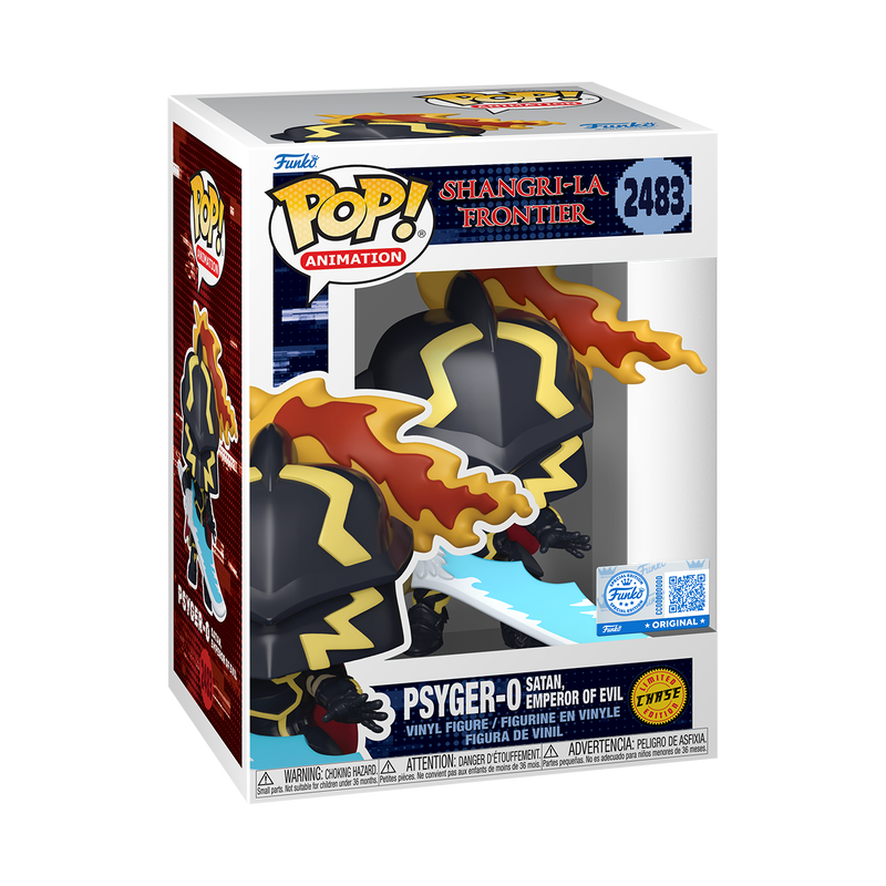 Funko POP! Psyger-0 Satan, Emperor of Evil - Limited Edition Chase - Limited Edition Funko Shop Exclusive