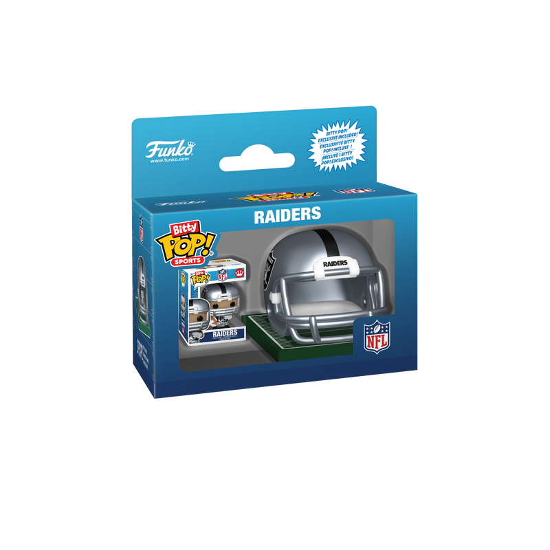 Bitty POP! Helmet & Player Raiders