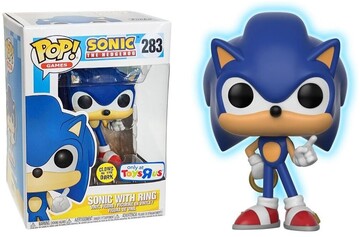 Funko POP! Sonic with Ring (Glow) - Limited Edition Toys R Us Exclusive