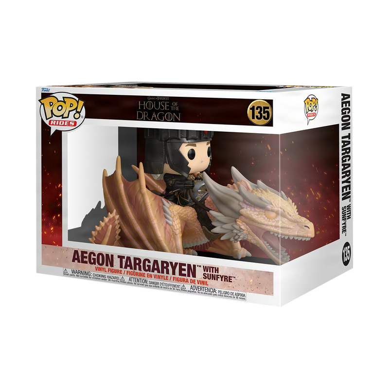 Funko POP! Aegon Targaryen with Sunfyre (Rides)