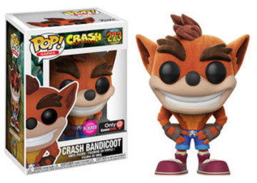 Funko POP! Crash Bandicoot (Flocked) - Limited Edition GameStop Exclusive