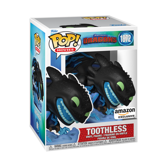 Funko POP! Premium Toothless (Lightning) - Limited Edition Amazon Exclusive