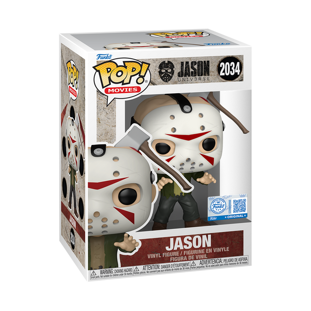 Funko POP! Jason (Axe in Head) - Limited Edition Entertainment Earth Exclusive (Pre-Order)