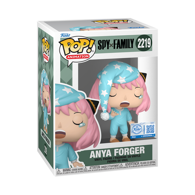 Funko POP! Anya Forger (Pajamas) - Limited Edition Entertainment Earth Exclusive (Pre-Order)