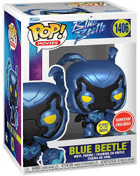 Funko POP! Blue Beetle (Glow) - Limited Edition GameStop Exclusive