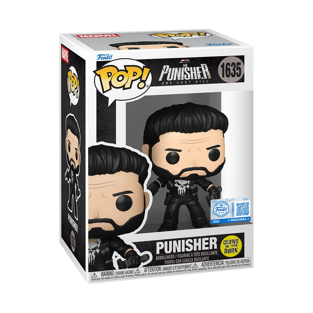 Funko POP! Punisher (Glow) - Limited Edition Entertainment Earth Exclusive (Pre-Order)