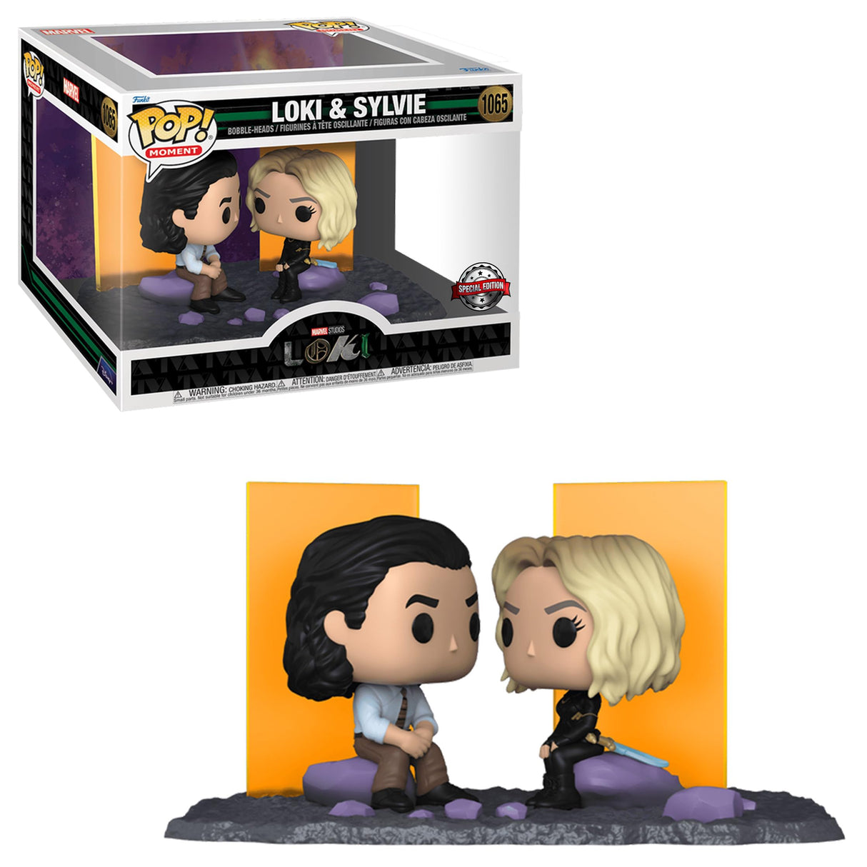 Funko POP! Loki & Sylvie (Moment) - Limited Edition Special Edition Exclusive