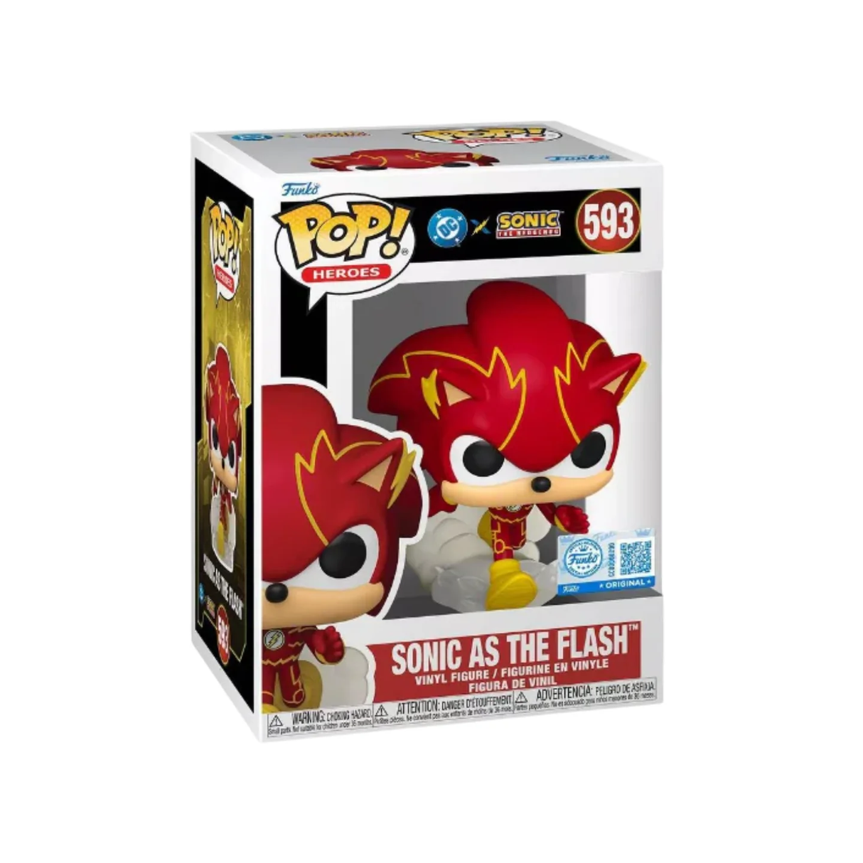Funko POP! Sonic as The Flash - Limited Edition Target Exclusive